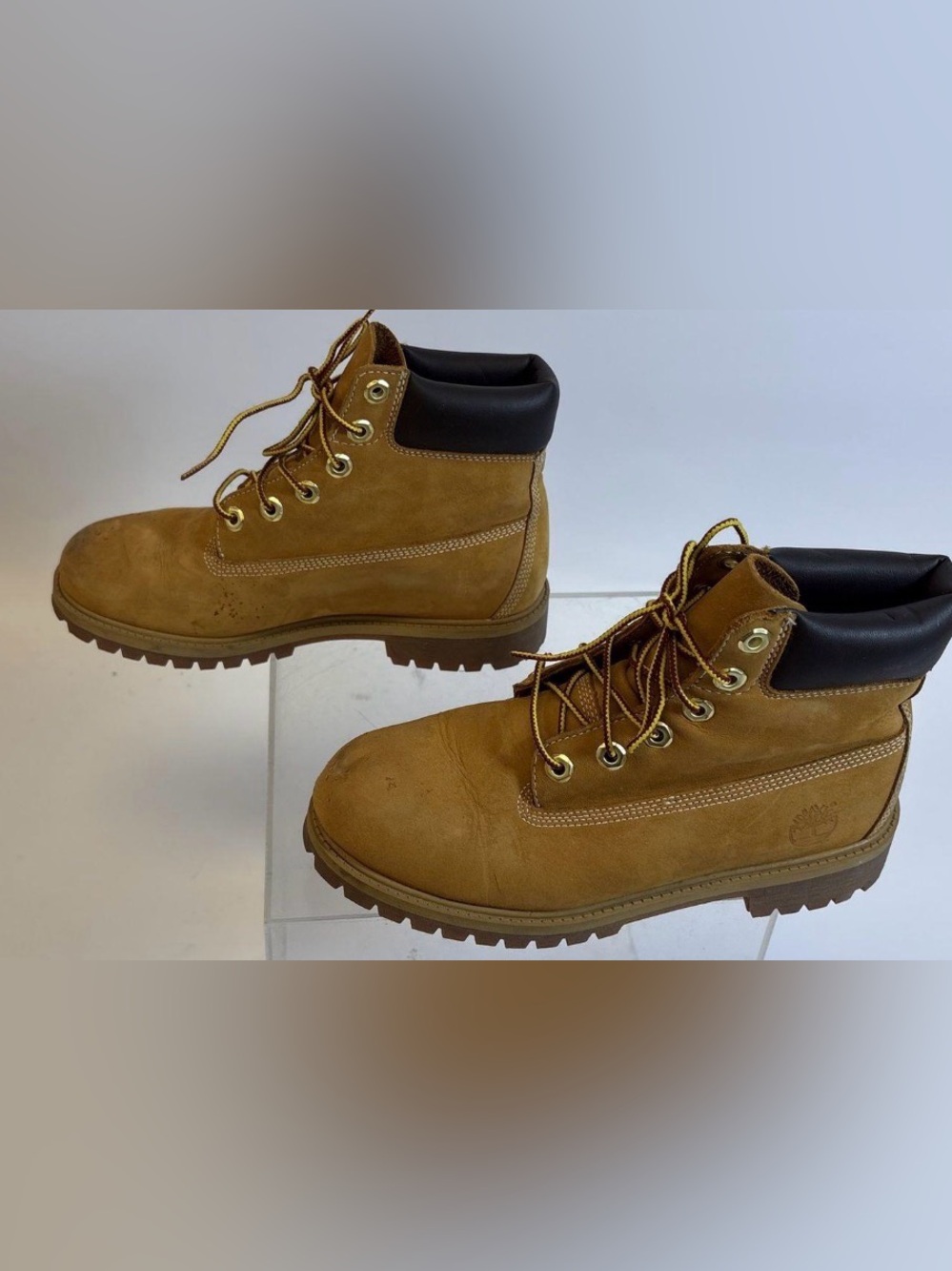 Timberland Tan/Brown Lace-Up Boots
